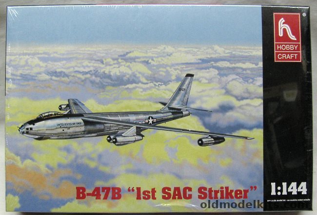 Hobby Craft 1/144 Boeing B-47B Stratojet SAC, HC1250 plastic model kit